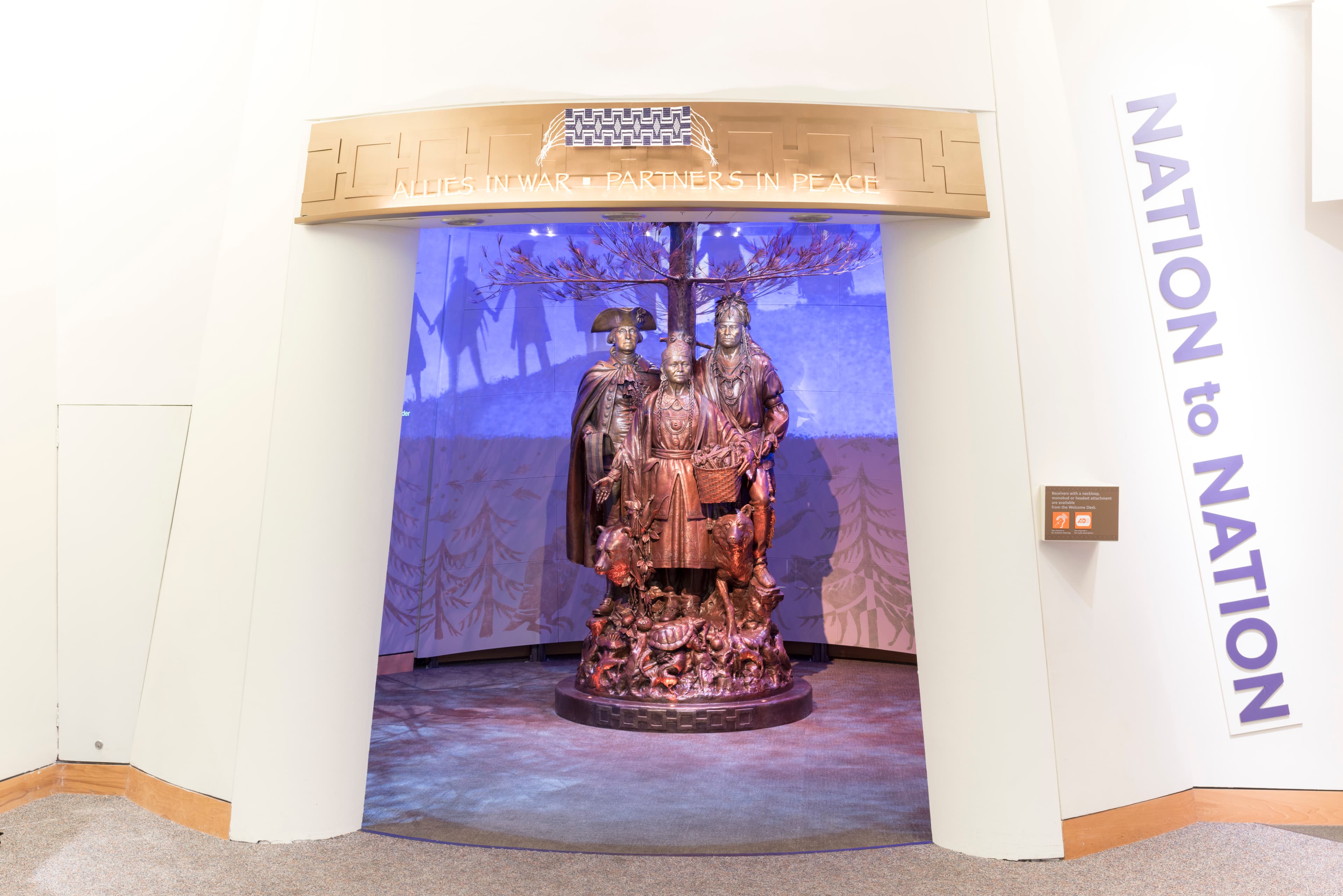 Photo of bronze statues